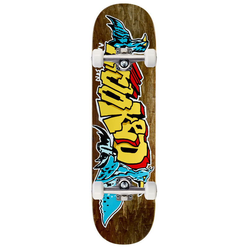 Krooked Manderson Raptors Skateboard Complete - 8.38