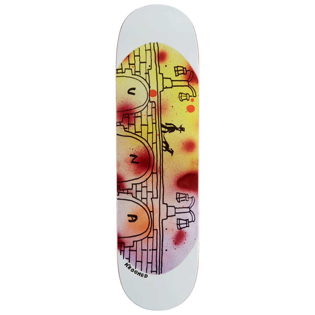 Krooked Una's Bridge Skateboard Deck - 8.50