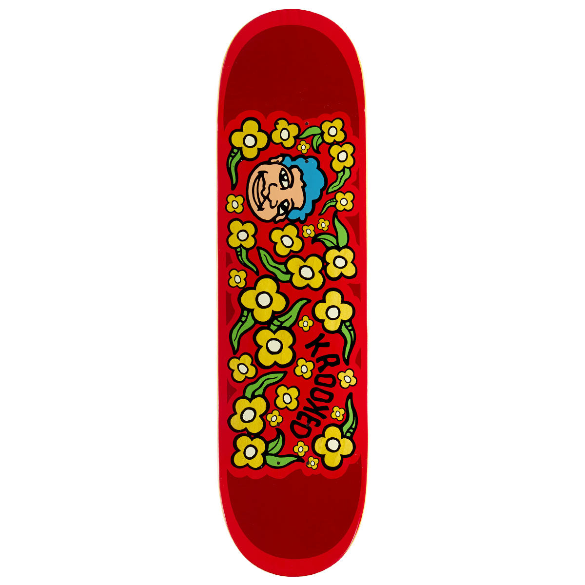 Krooked Team Sweatpants Redux Skateboard Deck - 8.38