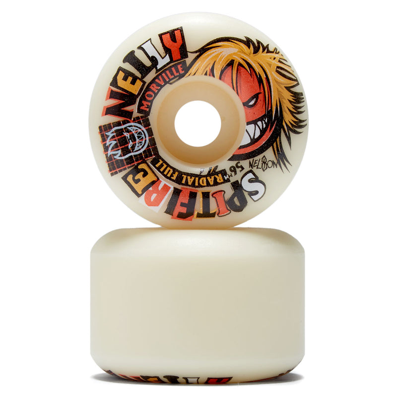 Spitfire F4 99d Radial Full Nelly Morville Rough Cut Skateboard Wheels - Natural - 56mm