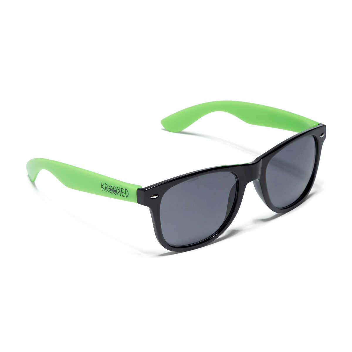 Krooked Eyes Sunglasses - Green/Black image 1