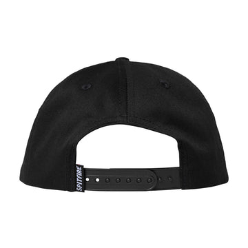 Spitfire Old E Drop Hat - Black/White