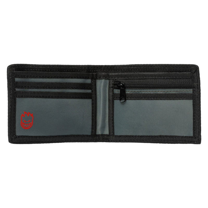 Spitfire Old E Drop Wallet - Charcoal