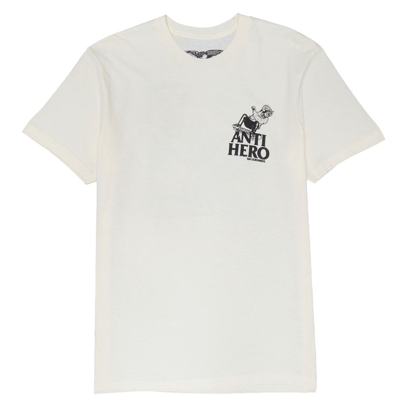 Anti-Hero Hewitt Lance T-Shirt - Cream/Black