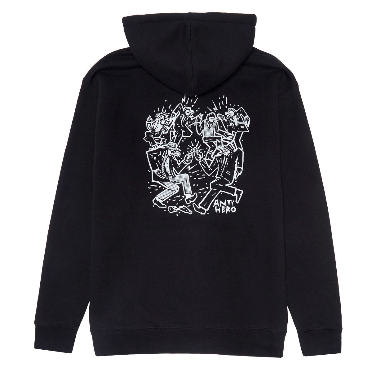 Anti-Hero Ruder Bwoys Hoodie - Black/White