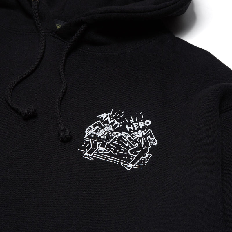 Anti-Hero Ruder Bwoys Hoodie - Black/White
