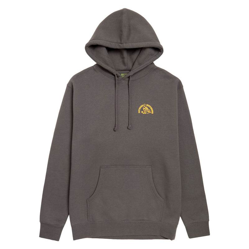 Anti-Hero Clubhouse Hoodie - Charcoal/Yellow