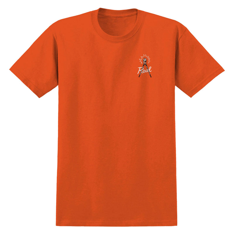Real Spot Conservators T-Shirt - Orange/White/Black