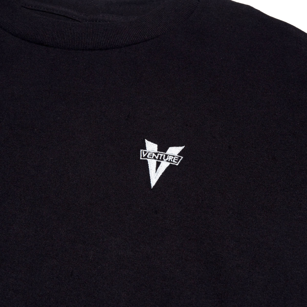 Venture Heritage Emb T-Shirt - Black/Cool Grey