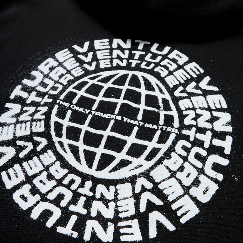 Venture Global Hoodie - Black/Cool Grey