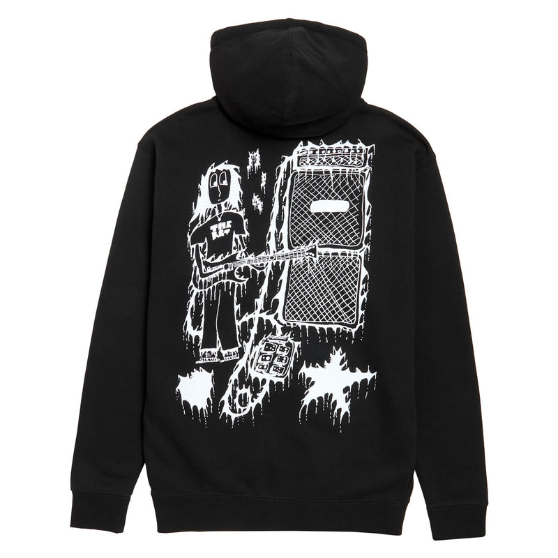 There Loud Zip Up Hoodie - Black/White
