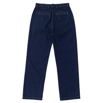Krooked Eyes Denim Twill Jeans - Dark Rinse Denim