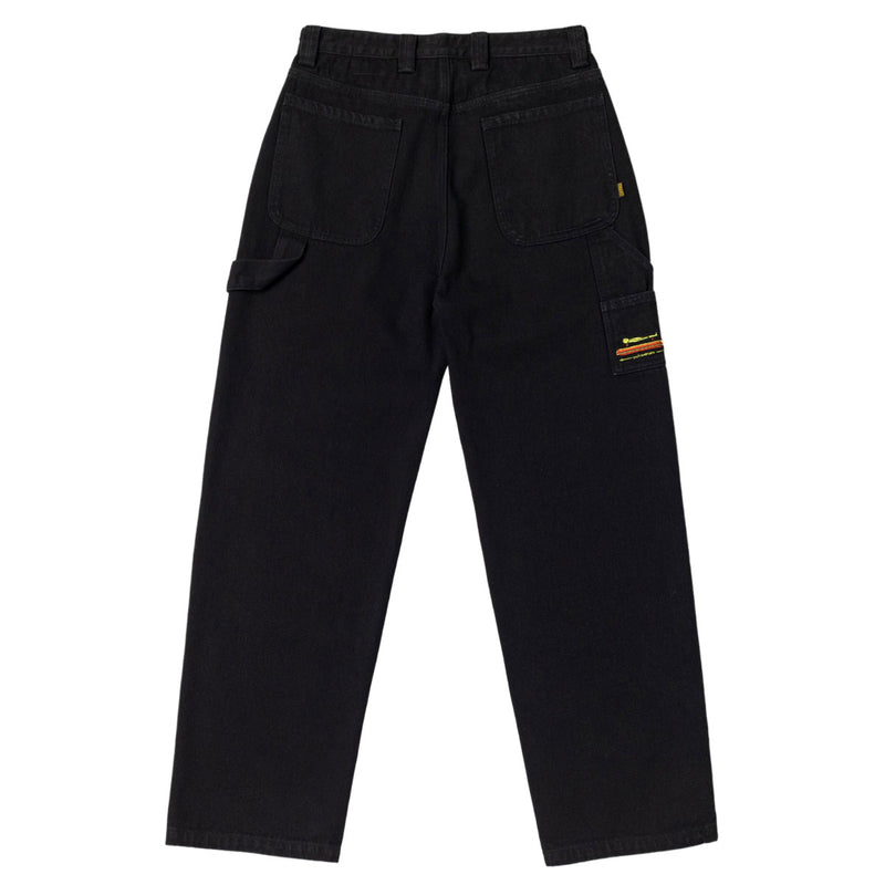 Krooked Koffin Carpenter Jeans - Black Denim
