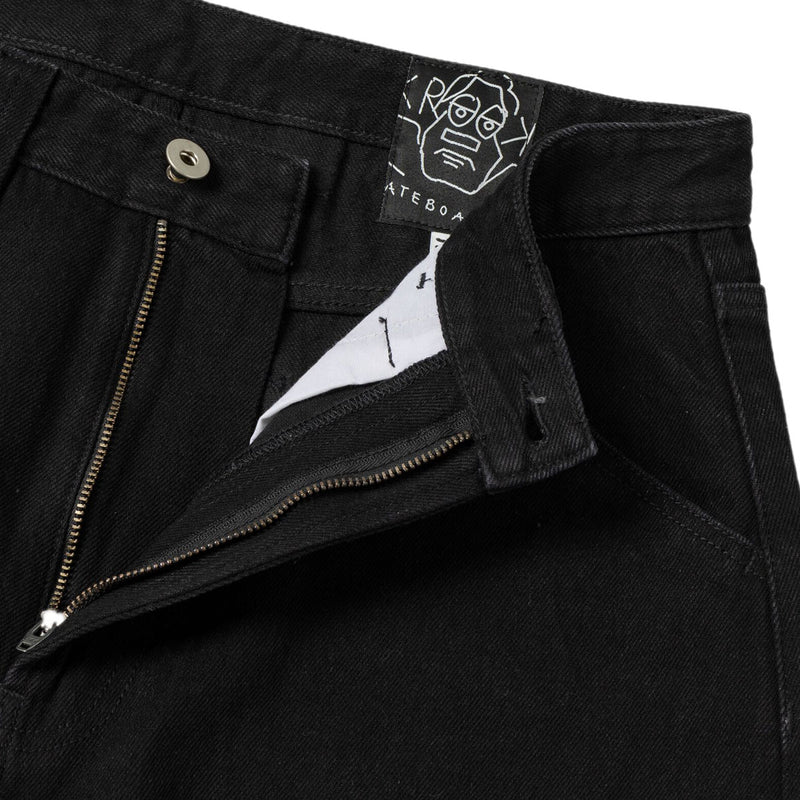 Krooked Koffin Carpenter Jeans - Black Denim