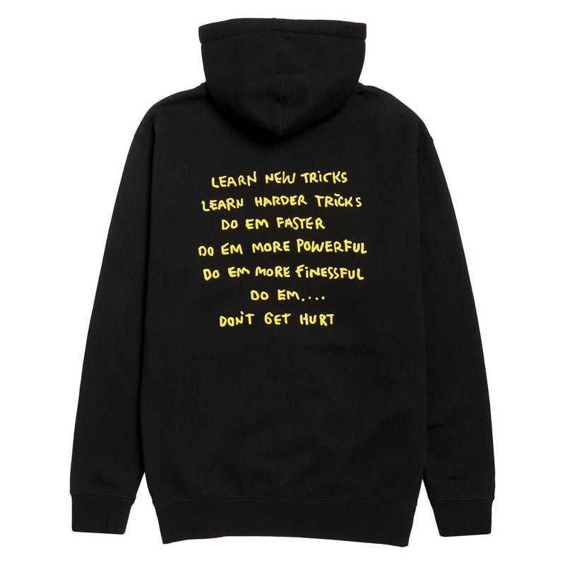 Krooked New Tricks Zip Up Hoodie - Black/Yellow/Black/White