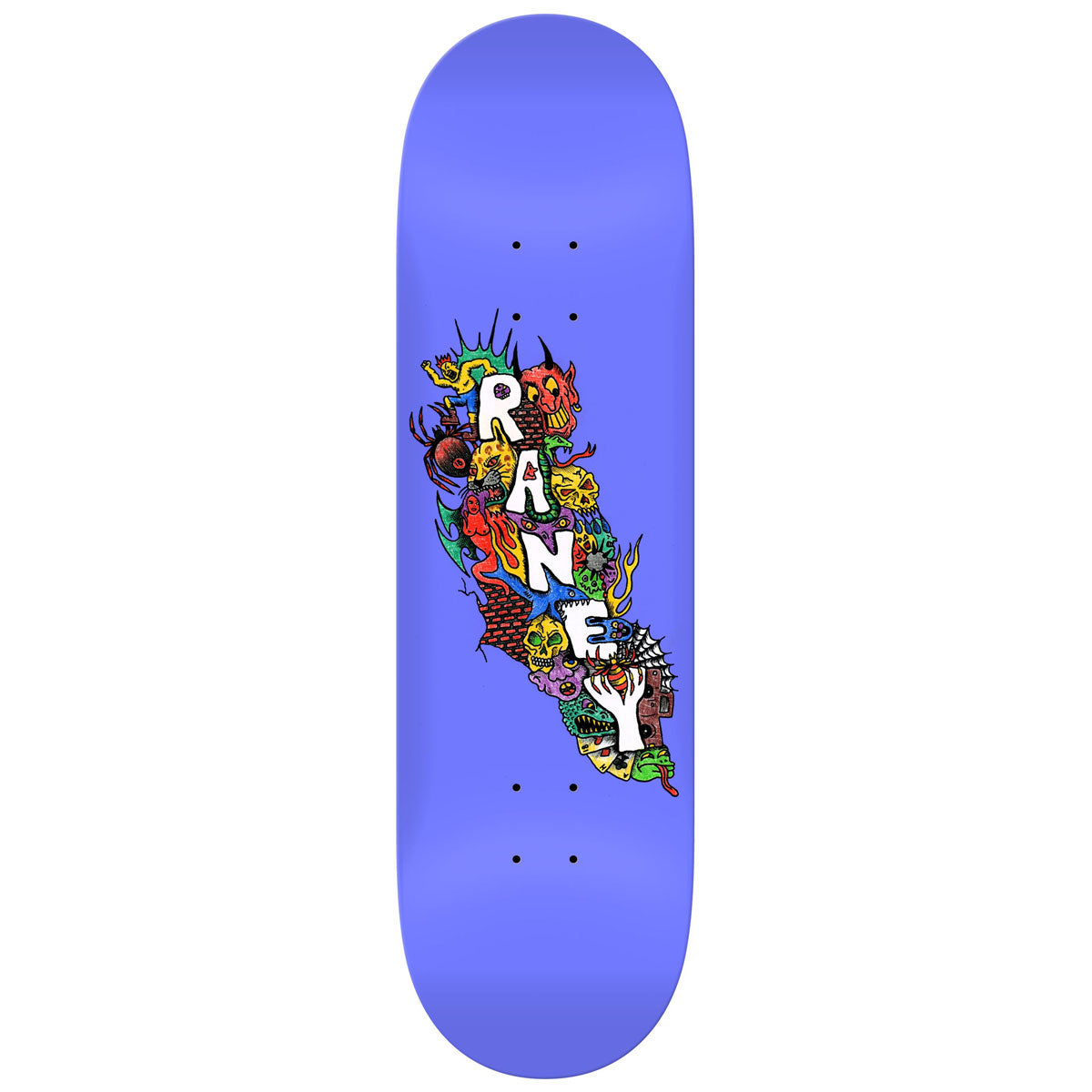 Anti-Hero Raney Cascade Skateboard Deck - 9.00