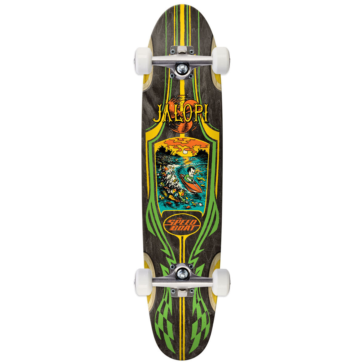 Anti-Hero Jalopi Speedboat Skateboard Complete - 7.74