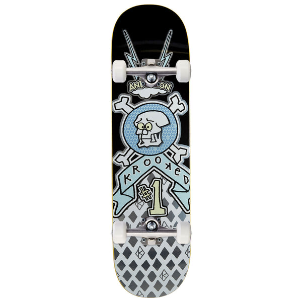 Krooked Manderson Redux Skateboard Complete - 8.38