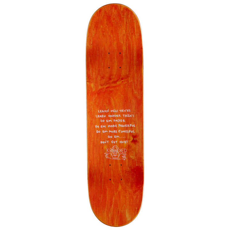 Krooked Worrest Redux Skateboard Deck - 8.50