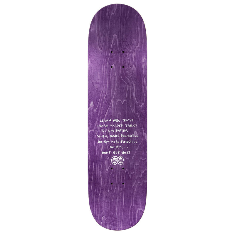 Krooked Una Lightning Clover Skateboard Deck - 8.28