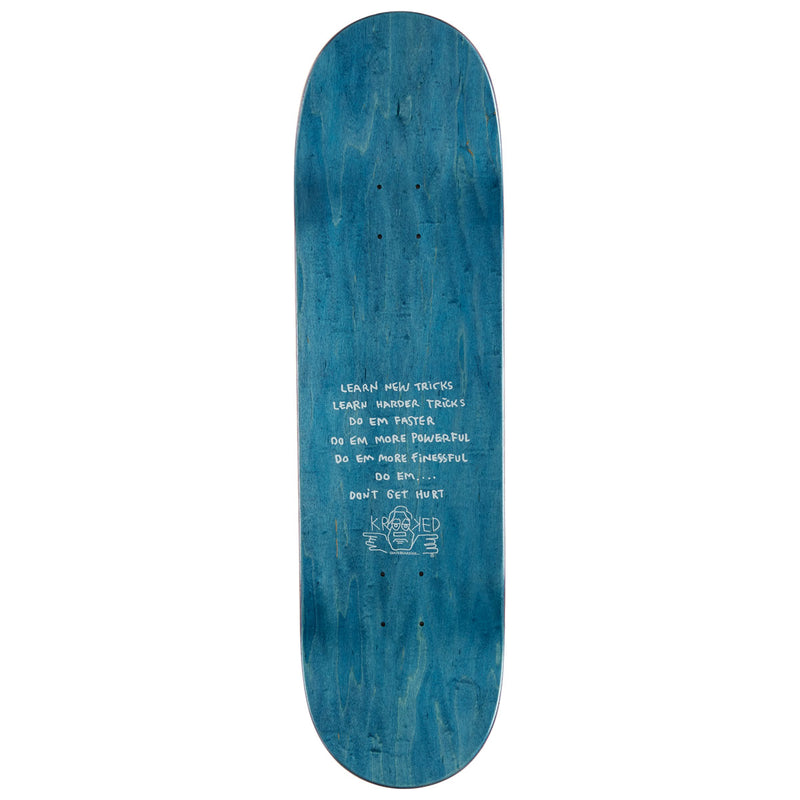 Krooked Skull Sword Skateboard Complete - 8.75