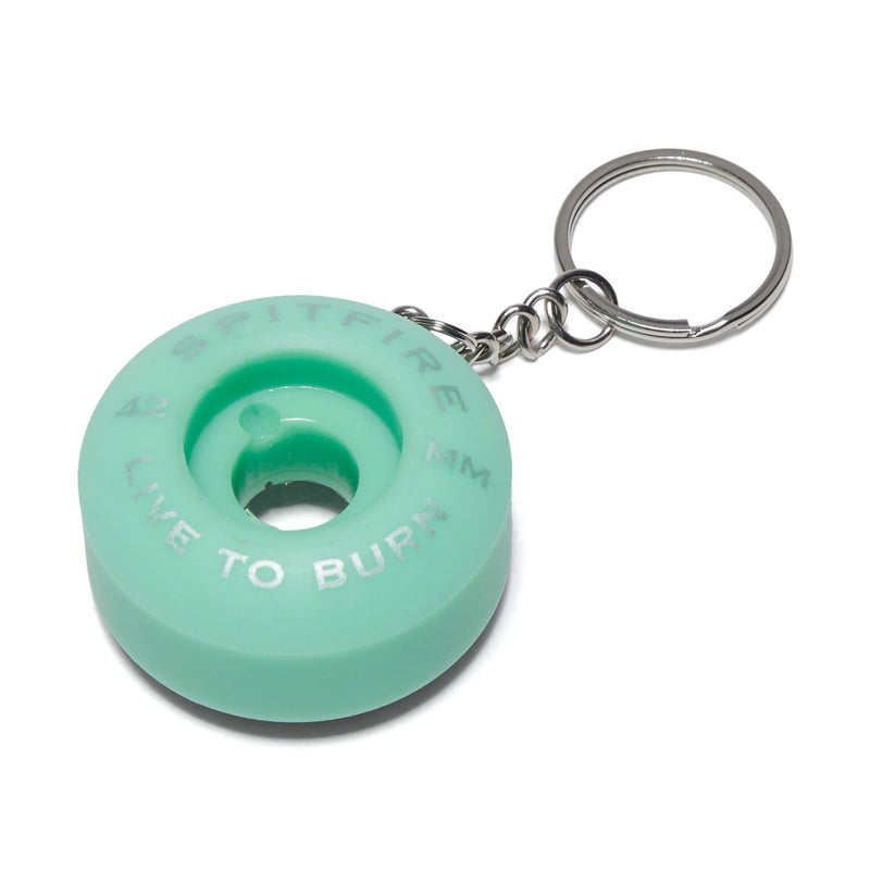 Spitfire Wheel Keychain - Color Swirl