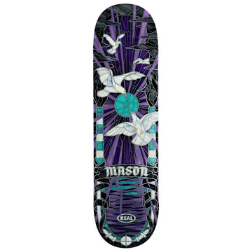 Real x CCS Mason Cathedral Skateboard Deck - 8.25