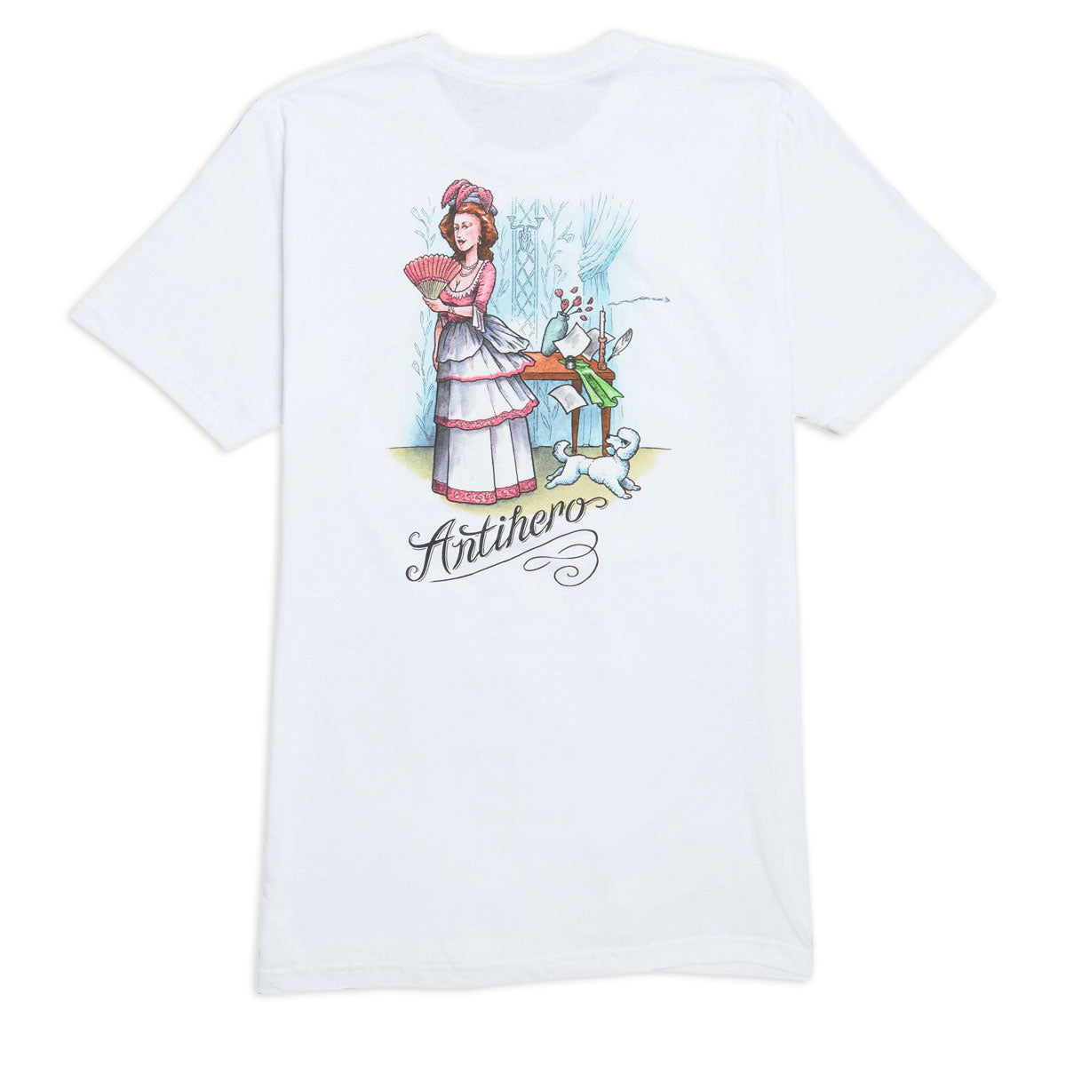 Anti-Hero Flatulent Beauties T-Shirt - White image 1
