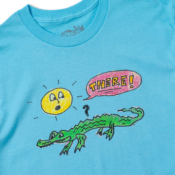 There Alligator T-Shirt - Sky