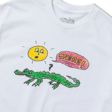 There Alligator T-Shirt - White
