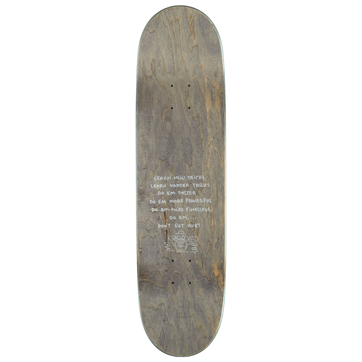 Krooked Wilson Three Star Skateboard Complete - 8.50