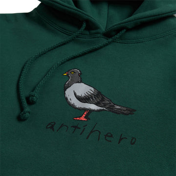 Anti-Hero OG Pigeon Hoodie - Dark Green/Multi Color