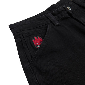 Spitfire Bighead Fill Denim Jeans - Black Denim