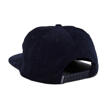 Spitfire Demon Script Hat - Navy/Red