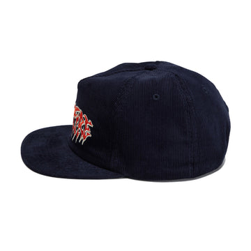 Spitfire Demon Script Hat - Navy/Red