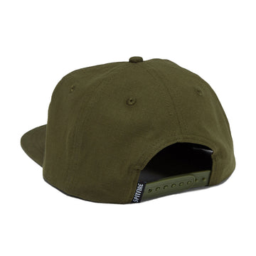 Spitfire Molotov Script Hat - Olive/Black