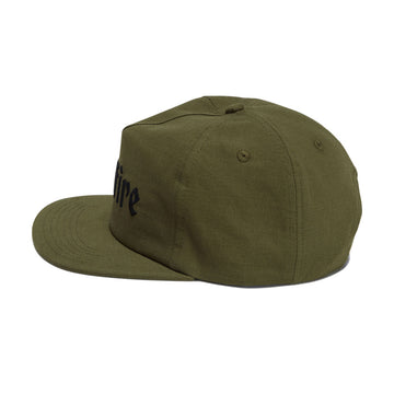 Spitfire Molotov Script Hat - Olive/Black