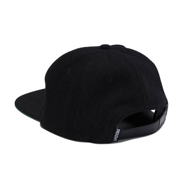 Spitfire Team Bighead Flame Script Hat - Black/White
