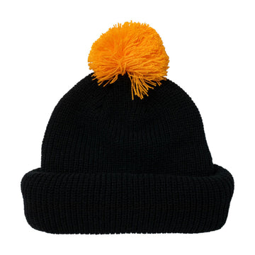 Anti-Hero Pomski Face Mask - Black/Orange