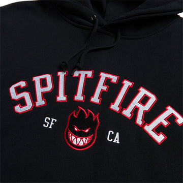 Spitfire Team Bighead Hoodie - Black/Red/White