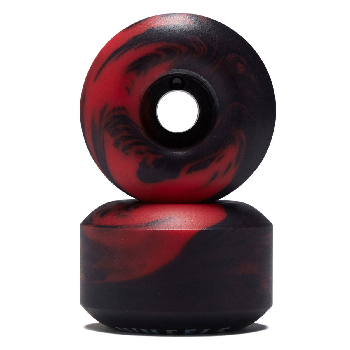 Spitfire F4 99 Shroom Bighead Classic Full Skateboard Wheels - Black/Red Swirl - 56mm