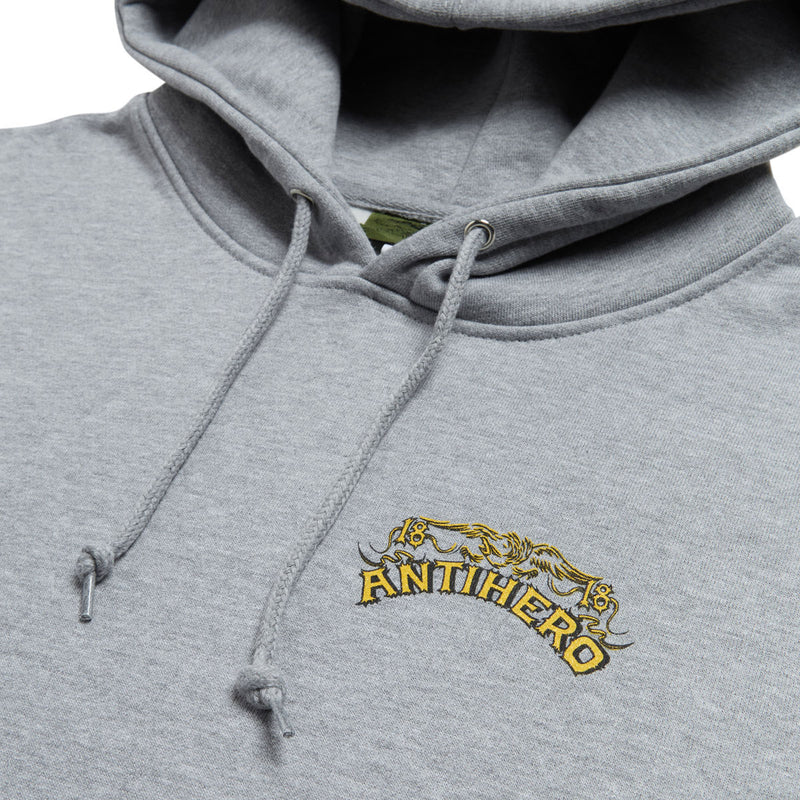 Anti-Hero Customs Hoodie - Heather Grey