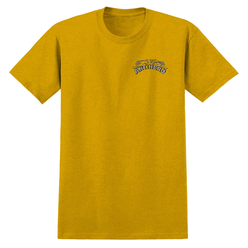 Anti-Hero Customs T-Shirt - Heather Mustard