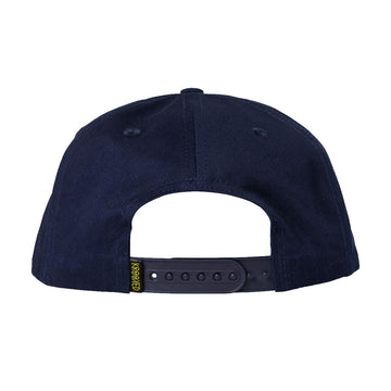 Krooked Chrome Zone Hat - Navy