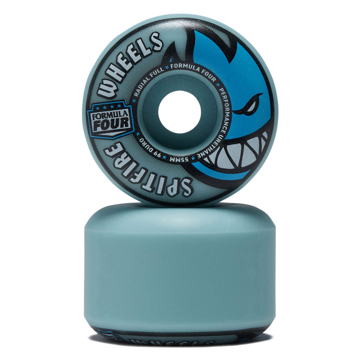 Spitfire Team Colors F4 99 Radial Full Skateboard Wheels - Light