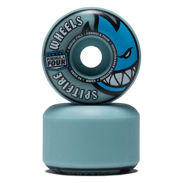 Spitfire Team Colors F4 99 Radial Full Skateboard Wheels - Light Blue - 55mm