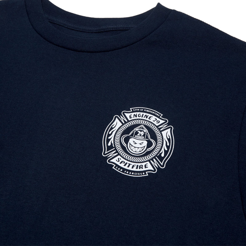 Spitfire x Engine 29 T-Shirt - True Navy