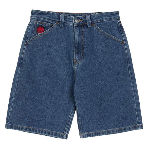 Spitfire Bighead Fill Denim Shorts - Medium Stone Wash – CCS