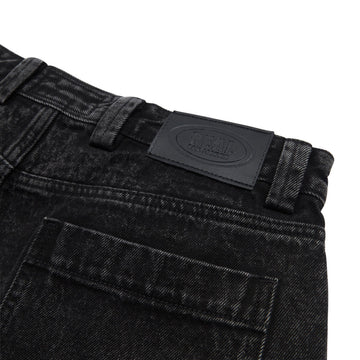 Real Street Cleaner Denim Shorts - Black Stone/Acid Wash