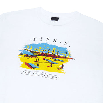 Real Pier 7 T-Shirt - White/Multi Color